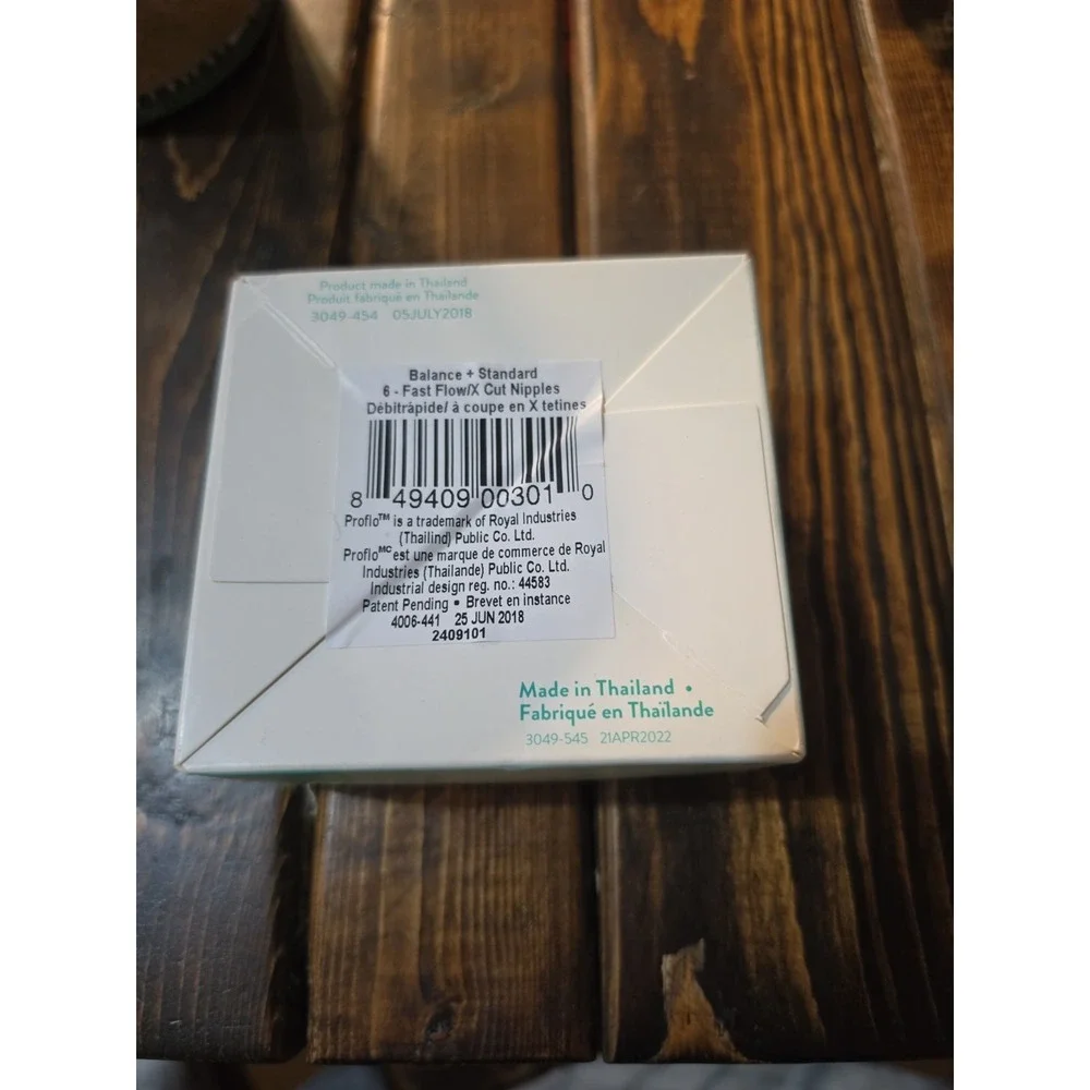 6pk Evenflo Balance+ Wide-Neck Fast Flow Silicone Bottle Nipples, Clear